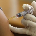 Somministrazione di vaccino contro l'influenza H1N1