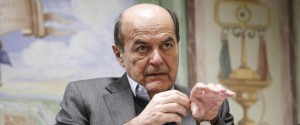 Pierluigi Bersani durante il convegno ''Innovazione e contrattazione. La proposta di CGIL,  CISL e UIL per un nuovo modello di relazioni industriali", Roma, 5 Febbraio  2016. ANSA/GIUSEPPE LAMI