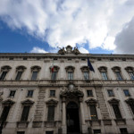 Il palazzo della Consulta a Roma, sede della Corte Costituzionale, in un'immagine dell' 11 gennaio 2011.   ANSA/ ETTORE FERRARI
