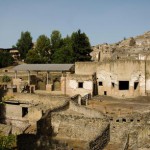 Le Terme Suburbane. Presa d'assalto anche a Ferragosto dai turisti, Pompei offre ora dieci nuove case da visitare, alcune delle quali mai viste, appena riaperte, 16 agosto 2014. ANSA / US Soprintendenza Speciale per i Beni Archeologici di  Pompei ++HO NO SALES EDITORIAL USE ONLY++