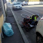 Disabile_Caduta_Immondizia_Prato