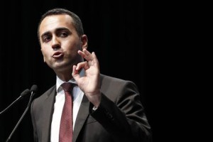 Luigi Di Maio, ministro del Lavoro e delle Politiche Sociali, durante la conferenza nazionale servizi in rete della CISL, Auditorium del Massimo, Roma, 3 luglio 2018. ANSA/RICCARDO ANTIMIANI