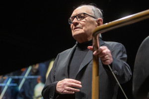 MADRID, SPAIN - MAY 07: (EDITORIAL USE ONLY) Ennio Morricone performs in concert at Wizink Center on May 07, 2019 in Madrid, Spain. (Photo by Ricardo Rubio/Europa Press via Getty Images) (Photo by Europa Press Entertainment/Europa Press via Getty Images)